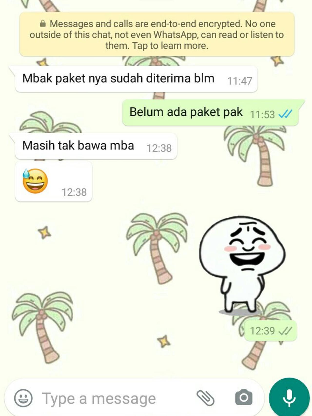 3 Aksi Kurir Koplak, Pelanggan Ikutan Ngakak